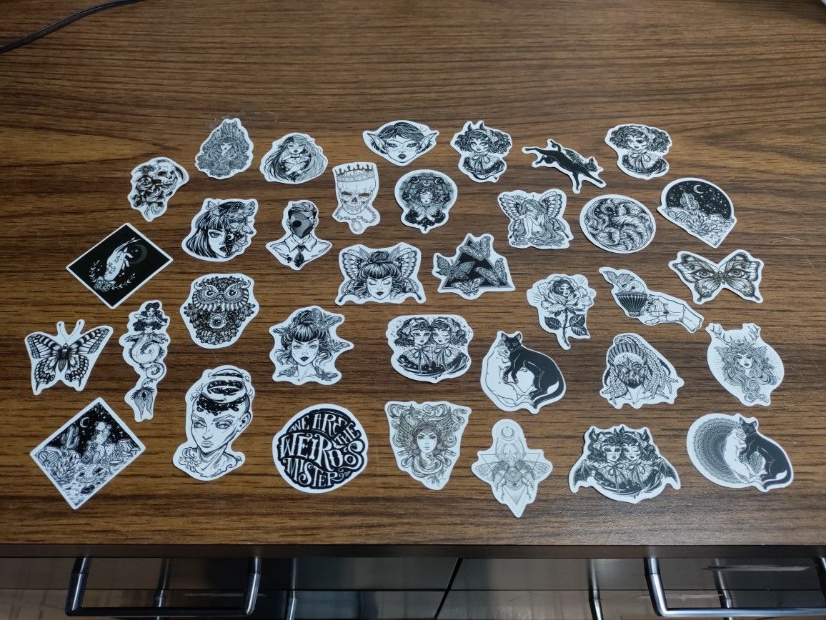 NEW 35 Fairytale/Fantasy Stickers