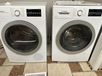 Bosch 500 Series Washer and Dryer Set