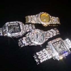 Boss Man Rapper 4-Piece Collection Set Austrian Lab Ice