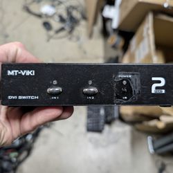 Dvi switcher splitter video box