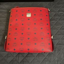 MCM Candy Red Shoulder Bag 
