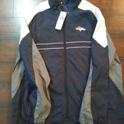 Denver Bronco Windbreaker Team Apparel