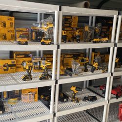 New tools, in good condition.  Prices vary, ranging from $50 -$ 99 to   $580 . There is a one month warranty , the money is not returned, only credit 