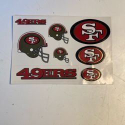 49ers Stickers