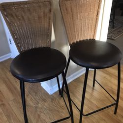 Two Steel Stool Height Setting 26 Inch 
