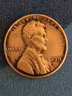1950 S Lincoln Wheat Penny