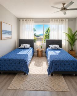Twin bed set