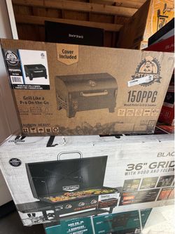 Pit Boss Table Top Wood and Electric Pellet Grill