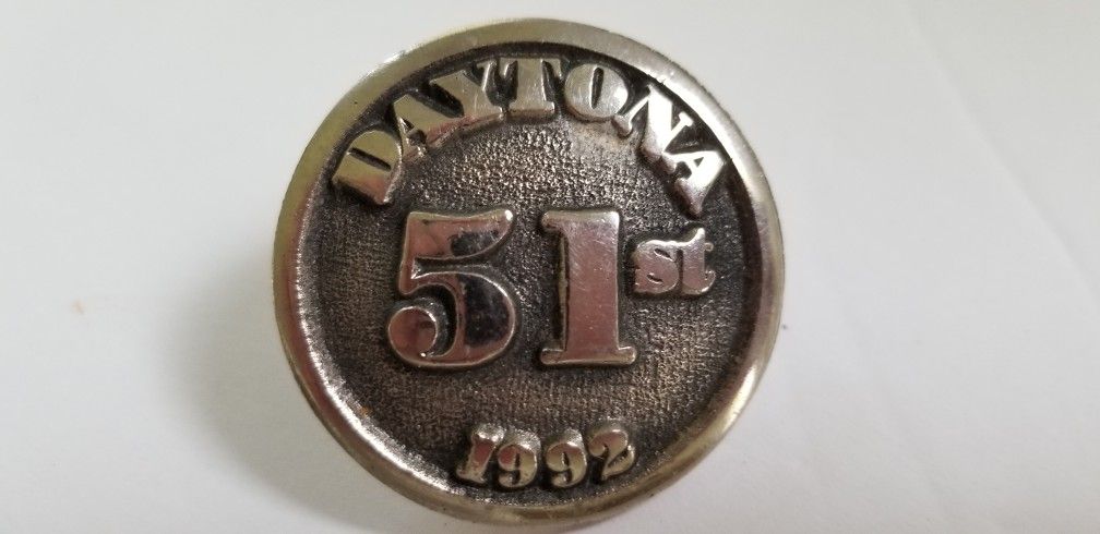 Daytona Beach Bike Week Pin 1992