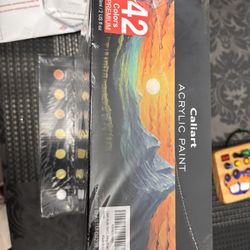 New Boxes Of Acrylic Paint 42 In Each Box