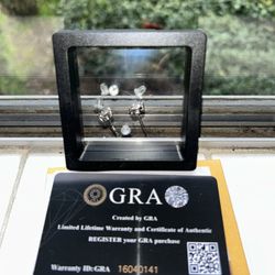 VVS1 Moissanite Earrings 