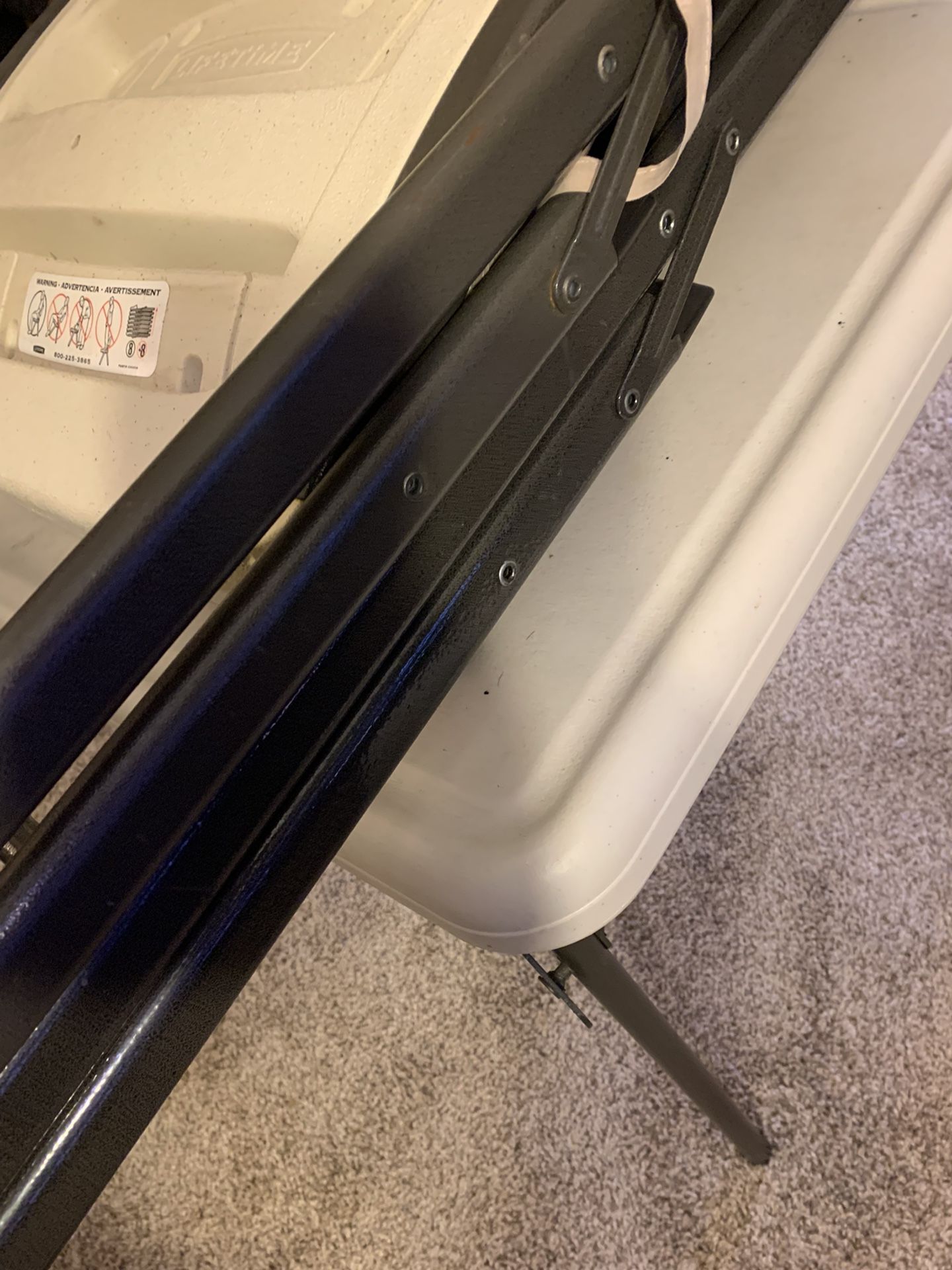 Lifetime Foldable Chairs & Table 