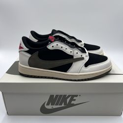 Travis Scott Olive Jordan 1 Low 