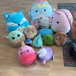 14 Squishmallows -Assorted Sizes