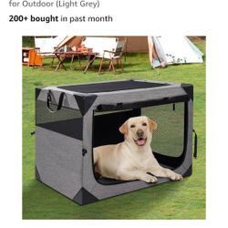NEW 30" PORTABLE TRAVEL DOG CRATE