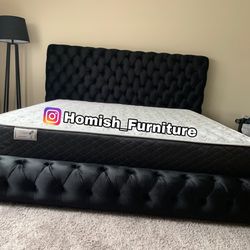 $899 Brand New King Bed Frame With Mattress (read description)