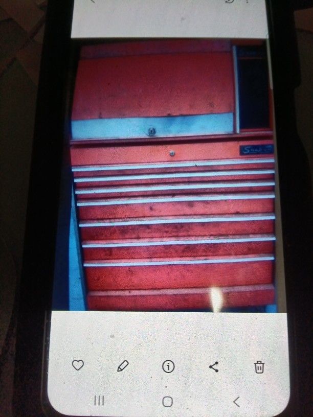 Snap On Tool Box Vintage In Good Shape