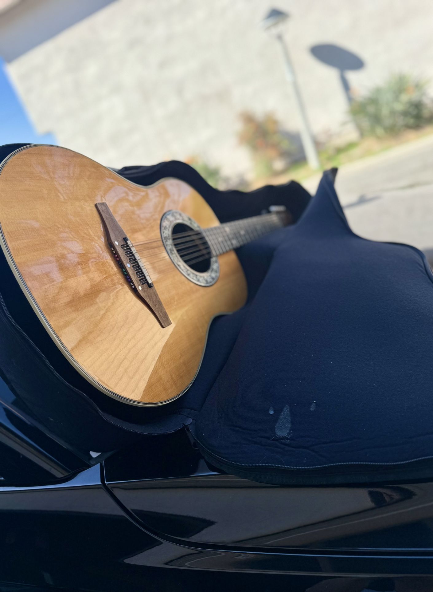 12 String Ovation 1615 Acoustic Electric Guitar Epic Condition