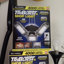 Triple Burst Shop Light. (Linkable) 