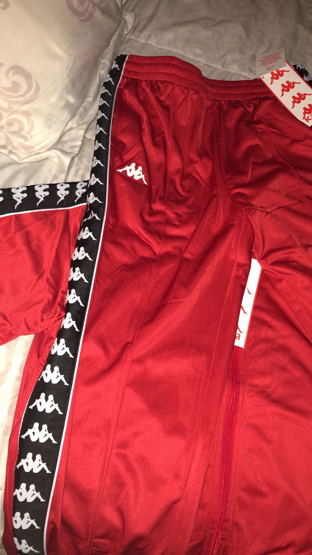 Red Kappa Track Suit (Full Set)