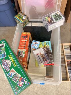 Moving Sale - sports cards tote