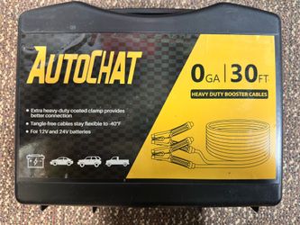 Heavy Duty Jumper Cables Brand New
