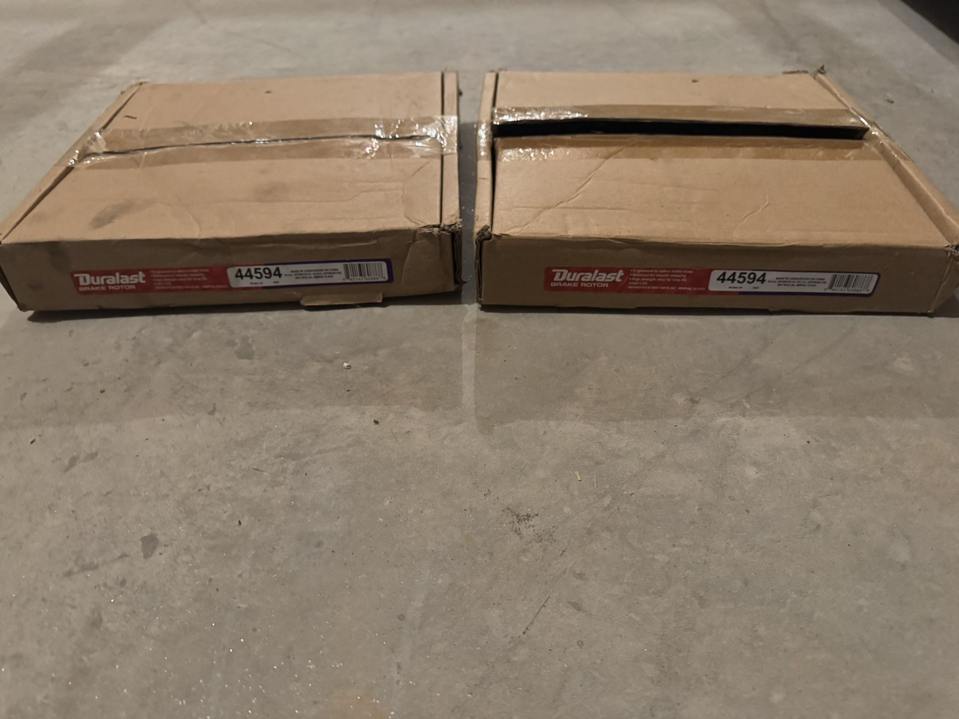 Brand New Duralast Rotors - 44594