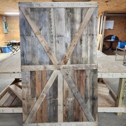 Reclaimed Wood Door 