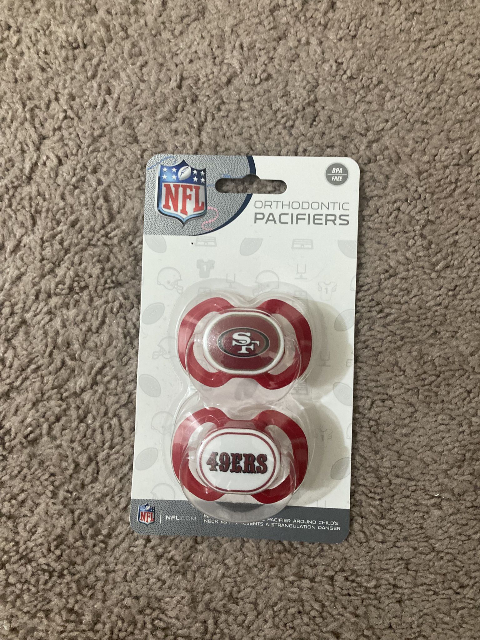 49ers Pacifiers