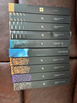 Nespresso Coffee Capsules 10-Box Variety Lot