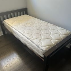 Twin Bed Frame And Make ‼️MAKE AN OFFER‼️