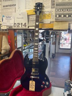 2013 Gibson SG HP-11 Cobalt Fade w/ Brown Case
