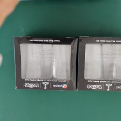 PEPSI/TOSTITO SUPERBOWL PINT GLASSES 
