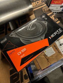 Hertz 4 inch speakers