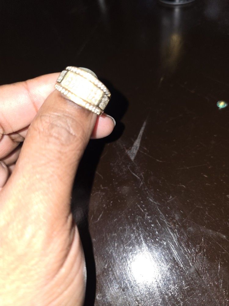 Men's Gold Diamond Ring