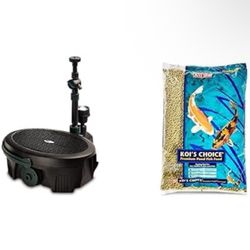 Aquagarden Pennington, Inpond 5 in 1 Pond & Water Pump, Filter, UV Clarifier, LED Spotlight and Foun