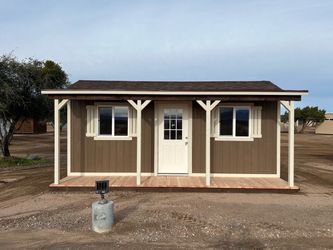 20 x 8 tall shed with porch