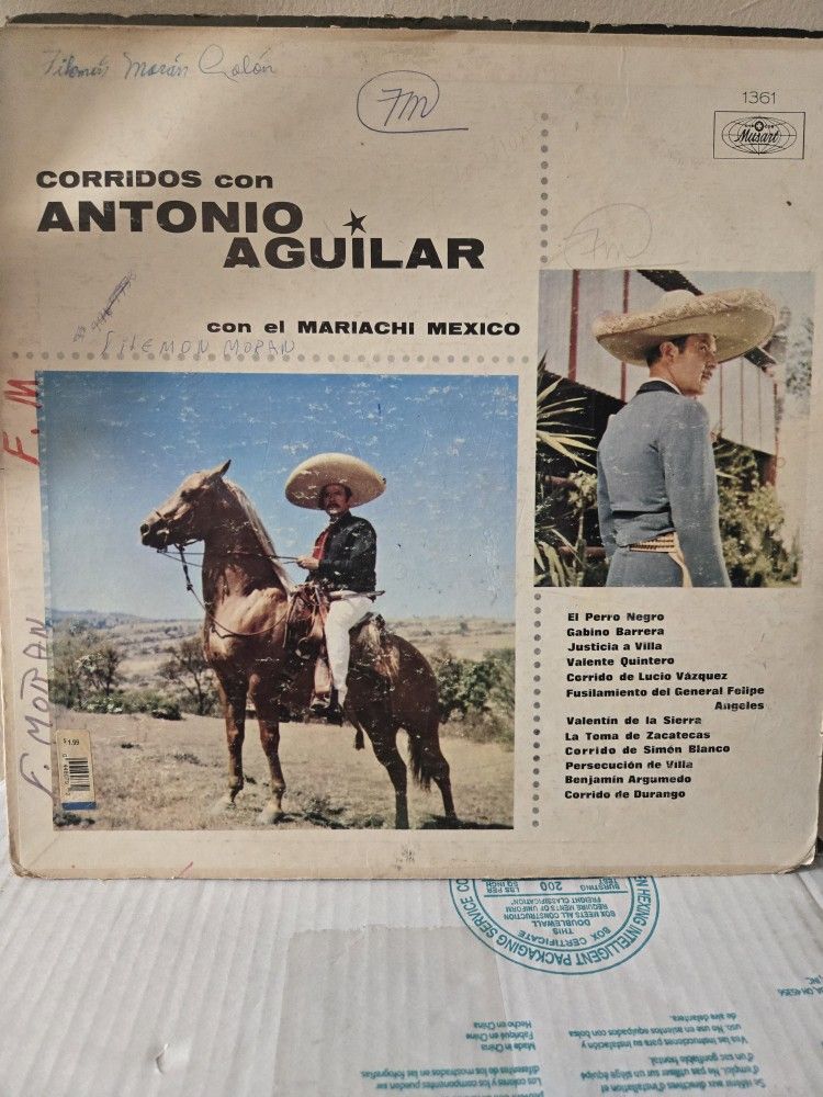 Antonio Aguilar Vinyl