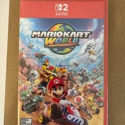 Brand New Unopened Mario Kart World For Switch 2