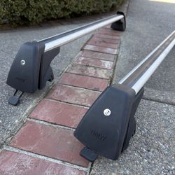 BMW OEM Roof Rack Base Support Bars X3 2011-2017