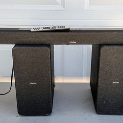 Denon DHT-S517 With 2 Wireless Subwoofers 
