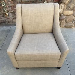 Occasional Chair and Ottoman - Like New