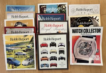 12 Issues of Robb Report