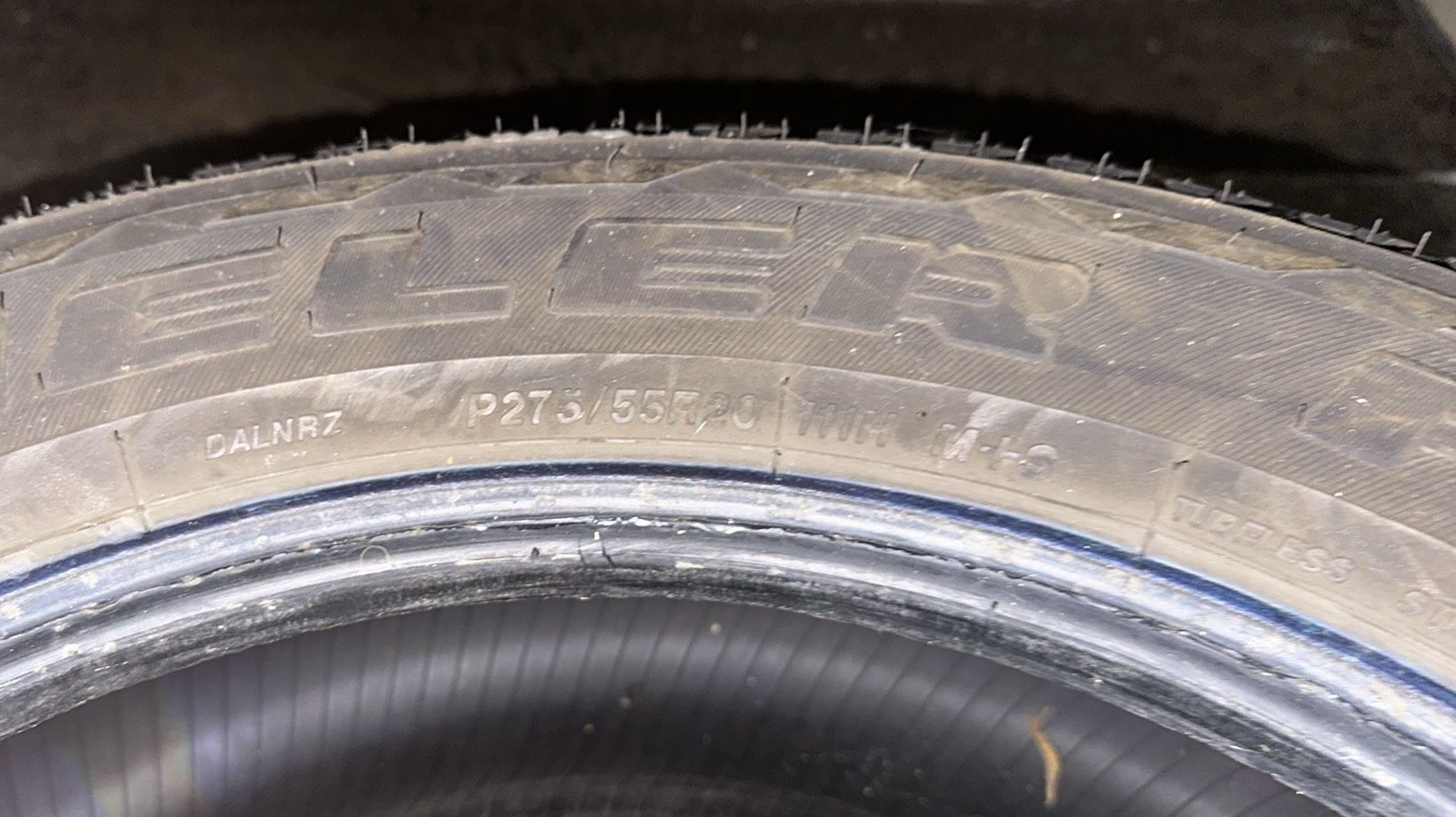 Bridgestone Tires 20 Inch tires 