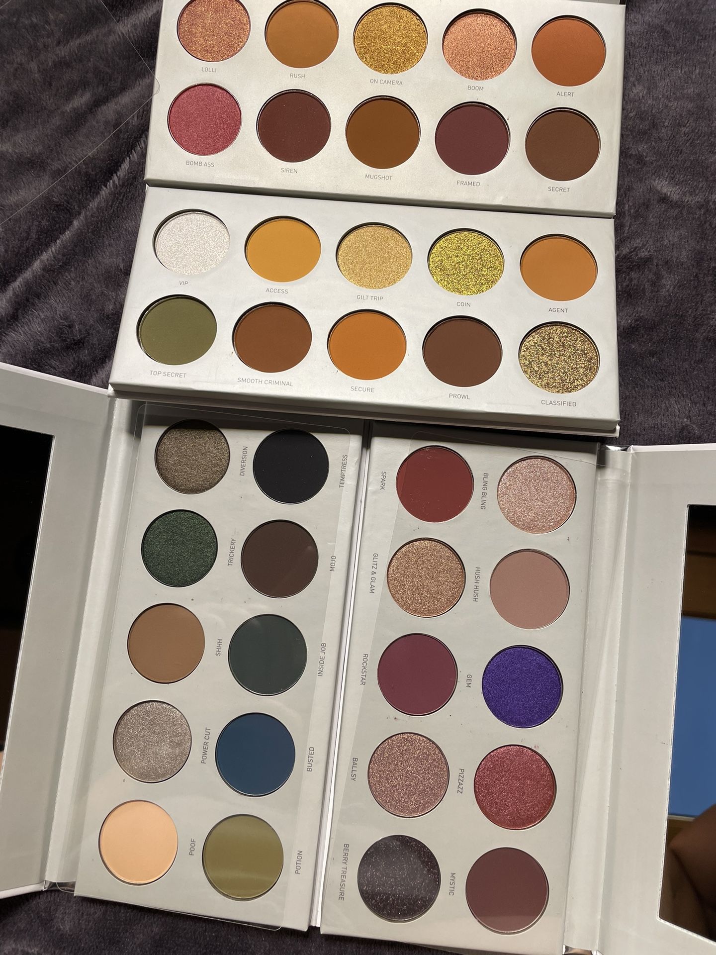 Morphe x Jaclyn Hill Vault Collection Eye Shadow Palettes 