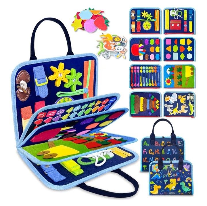 Exorany Busy Board Montessori Toys for Toddler