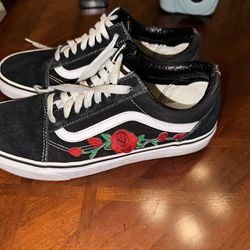 Red Rose Vans Limited Edition