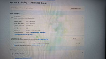 Gaming monitor need gone asap