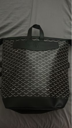 Goyard black backpack
