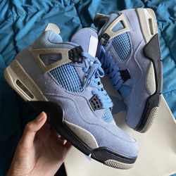 Jordan 4 Retro Mid University Blue (UNC 4's) Mens Size 12 OG Box